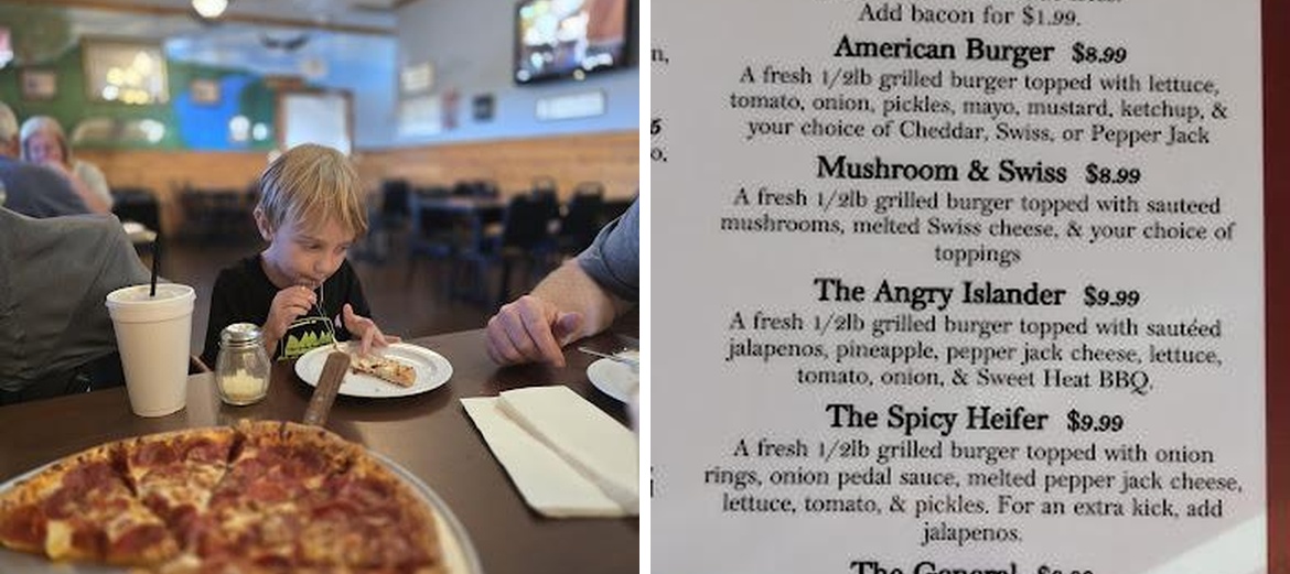 Mama Mea's Pizza & More Menu